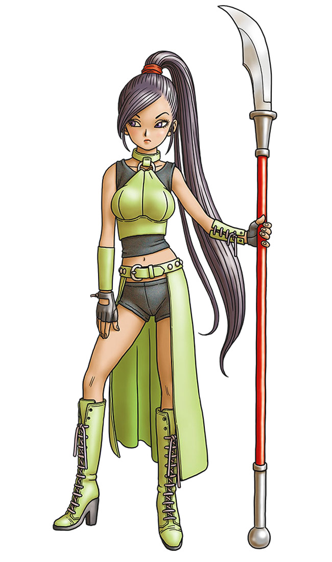 Jade Concept Artwork from Dragon Quest XI: Echoes of an Elusive Age