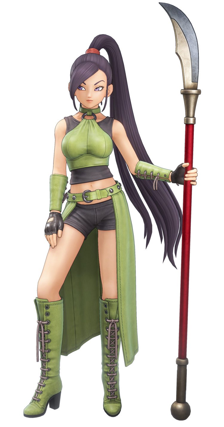 Jade Concept Art from Dragon Quest XI: Echoes of an Elusive Age