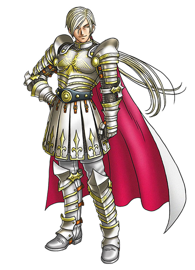 Jasper Concept Artwork from Dragon Quest XI: Echoes of an Elusive Age