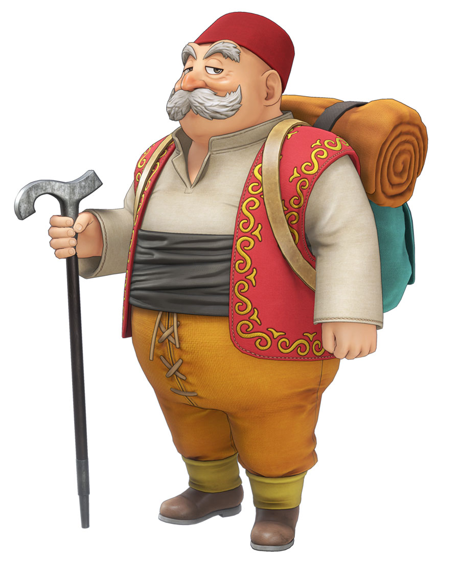 Rab Artwork from Dragon Quest XI: Echoes of an Elusive Age