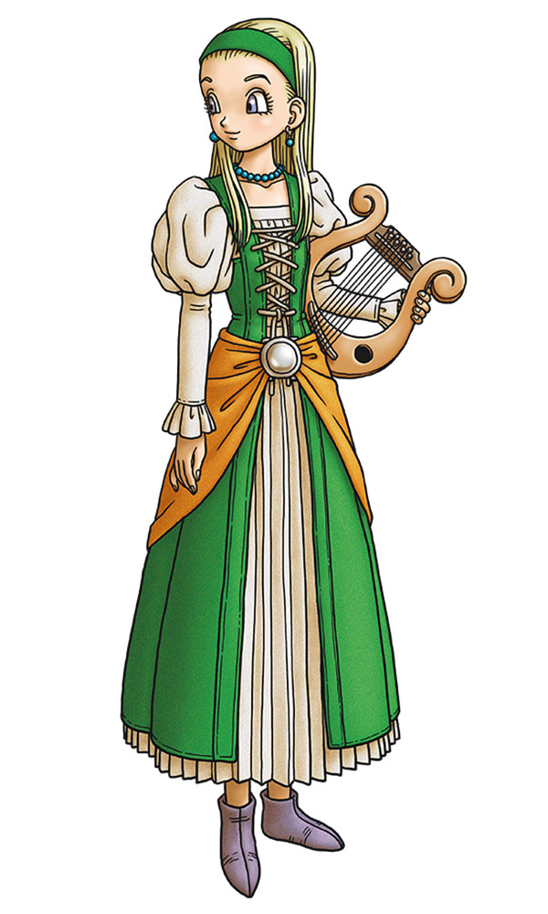 Serena Concept Artwork from Dragon Quest XI: Echoes of an Elusive Age
