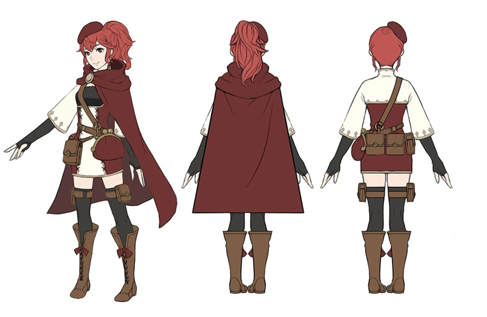 Anna Concept Artwork from Fire Emblem Warriors