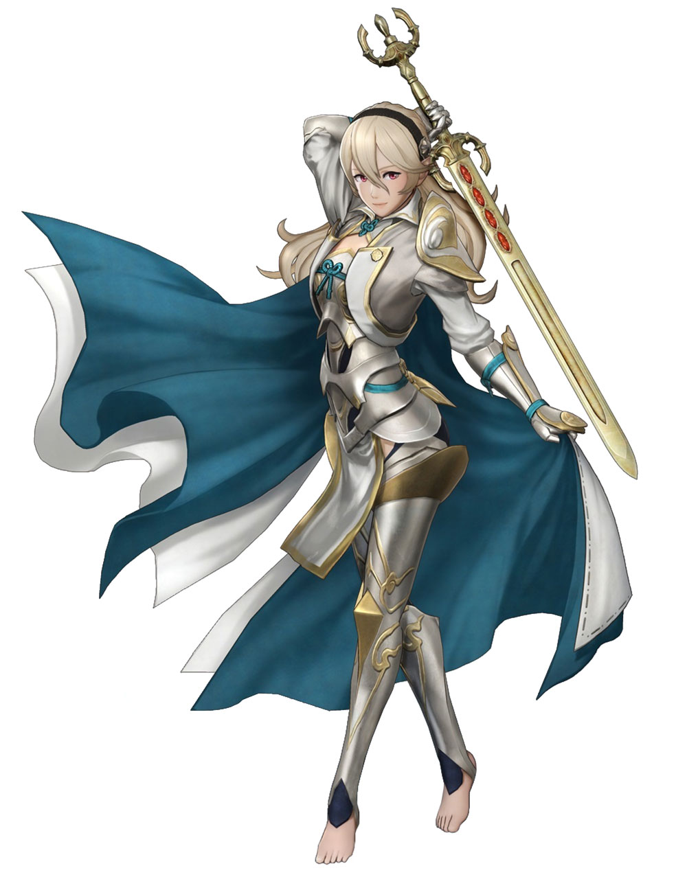 Female Corrin, Hoshido Noble Costume Artwork from Fire Emblem Warriors