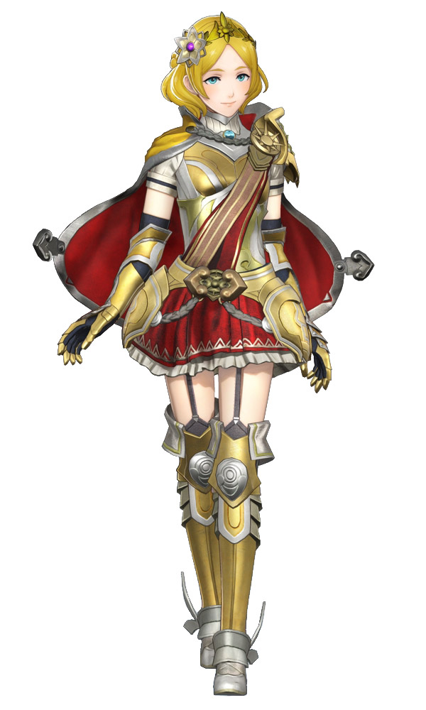 Lianna, Gold Princess Costume Artwork from Fire Emblem Warriors