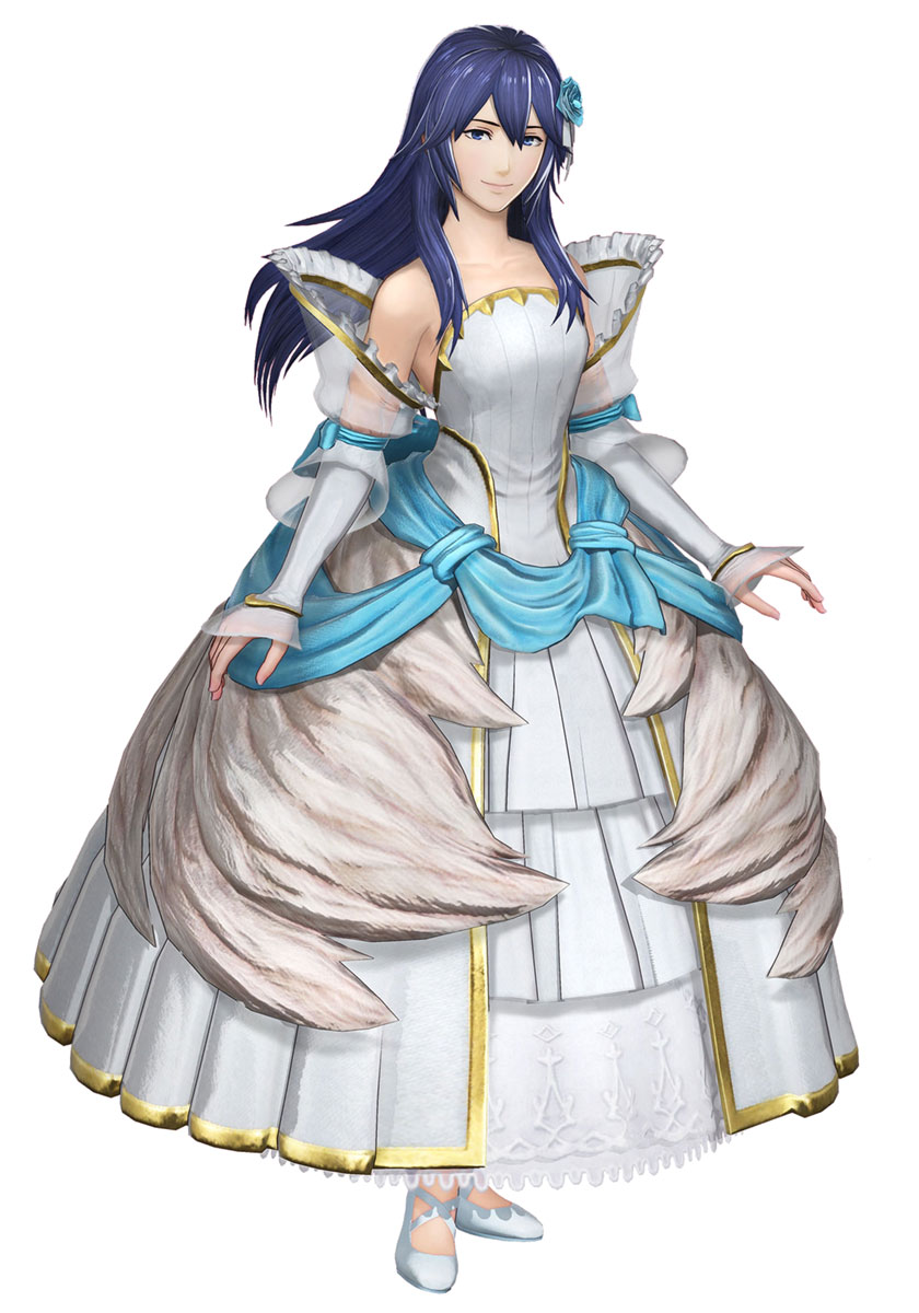 Lucina, Bride Costume Artwork from Fire Emblem Warriors