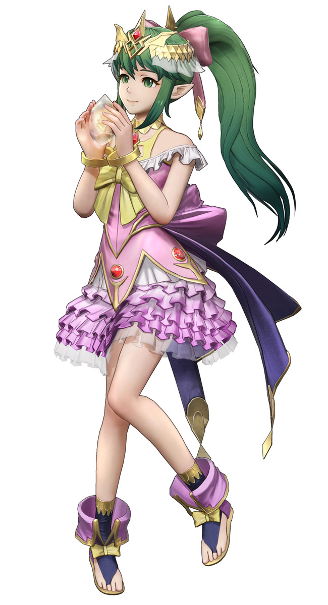Tiki, Vibrant Dress Costume Artwork from Fire Emblem Warriors