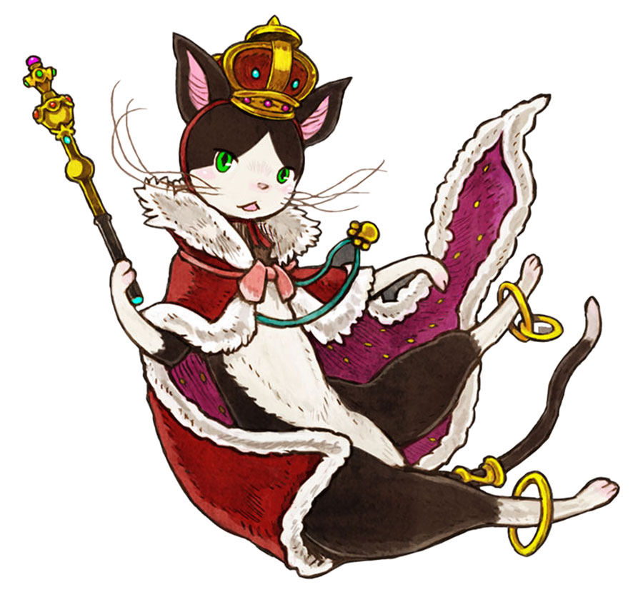 Cait Sith Alpha Concept Art from Final Fantasy Dimensions II