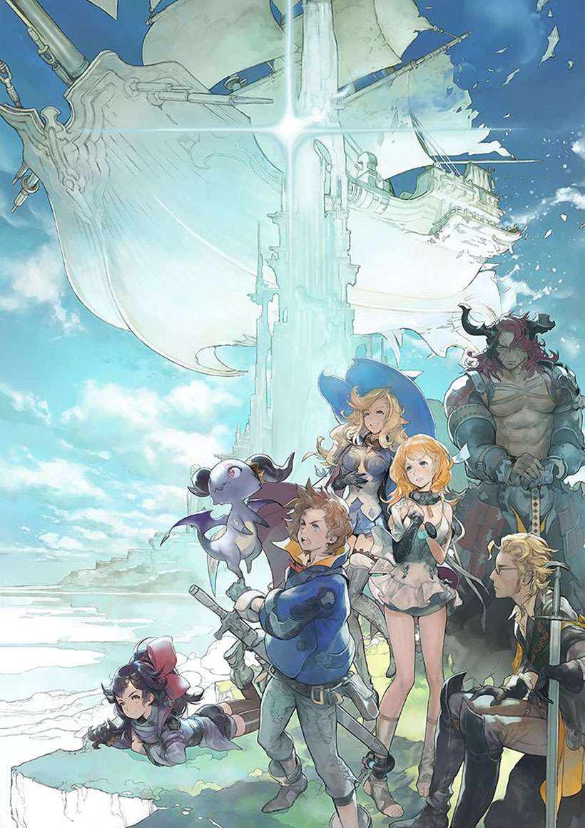 Chapter 1 Artwork from Final Fantasy Dimensions II