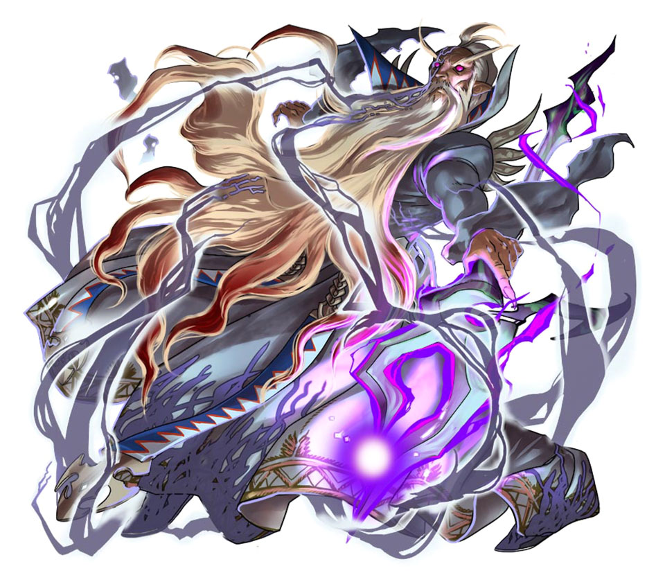 Dark Ramuh Concept Art from Final Fantasy Dimensions II