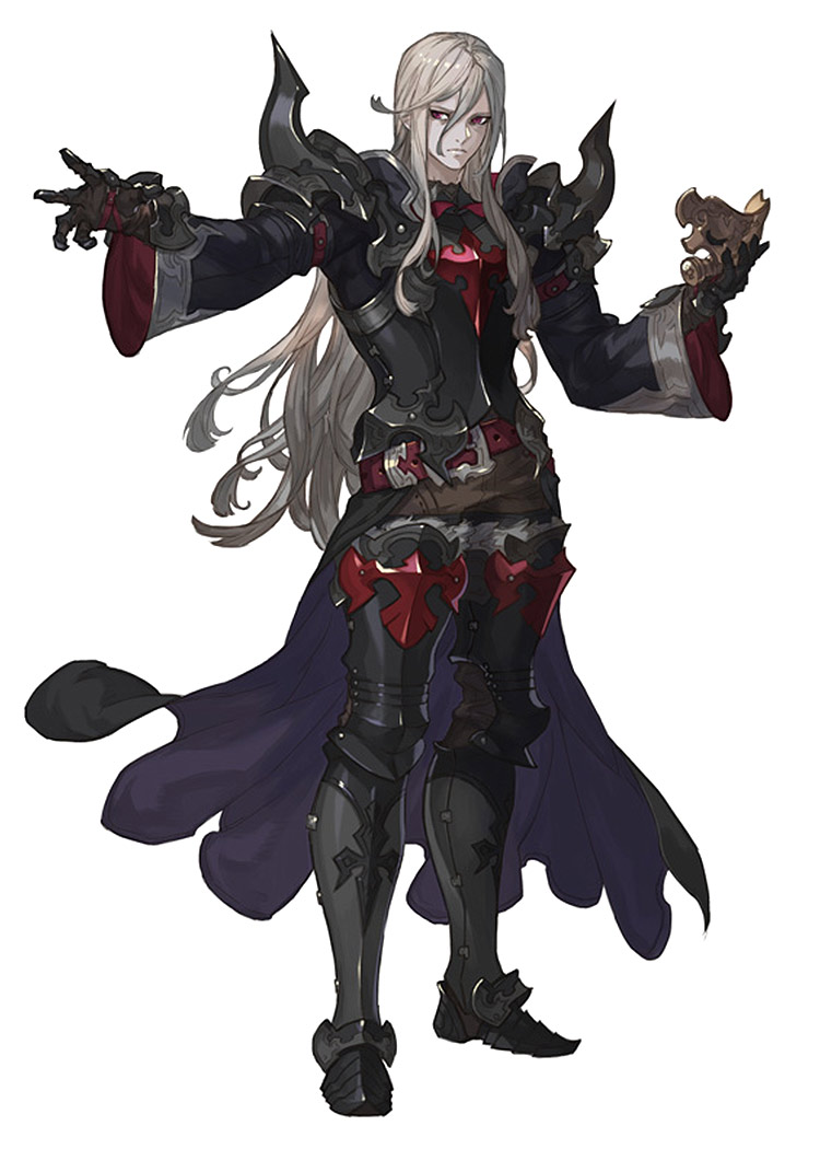Deathlord (Crystal of Time) Concept Art from Final Fantasy Dimensions II