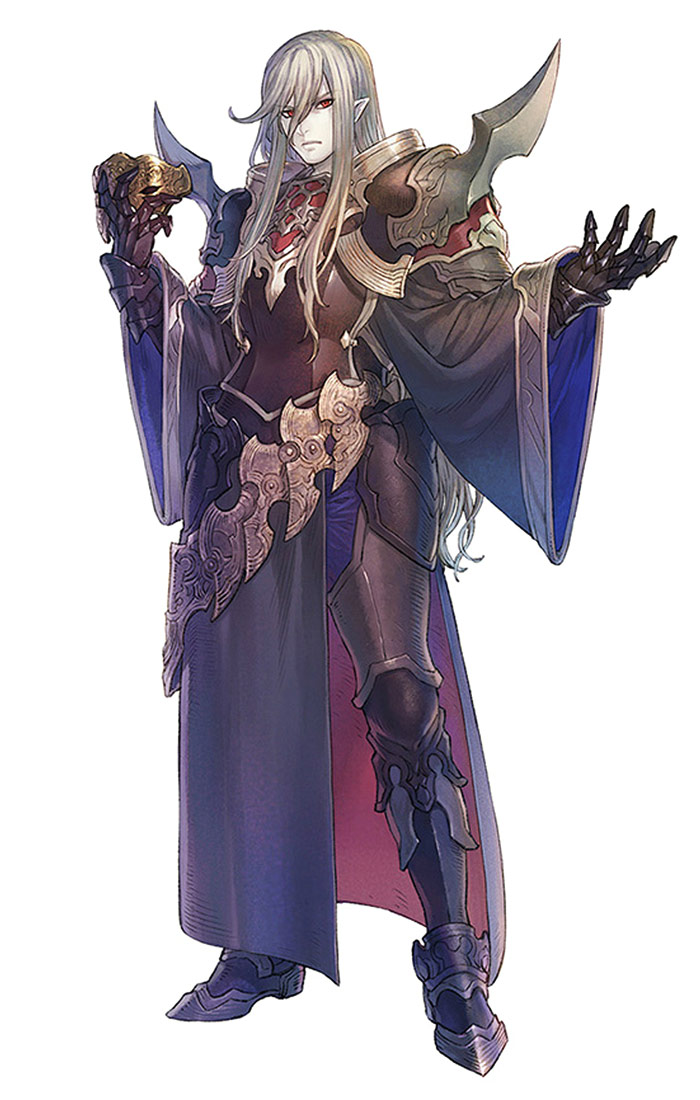 Deathlord Concept Art from Final Fantasy Dimensions II