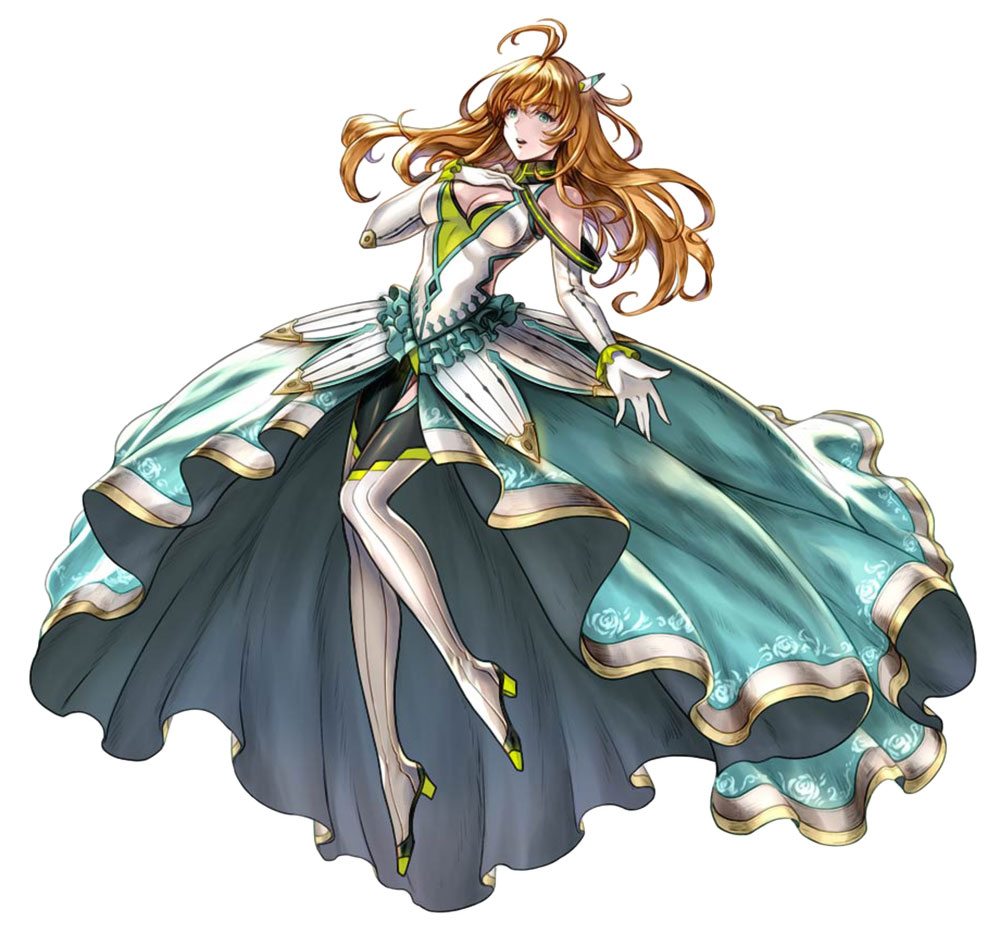 Diva Concept Art from Final Fantasy Dimensions II