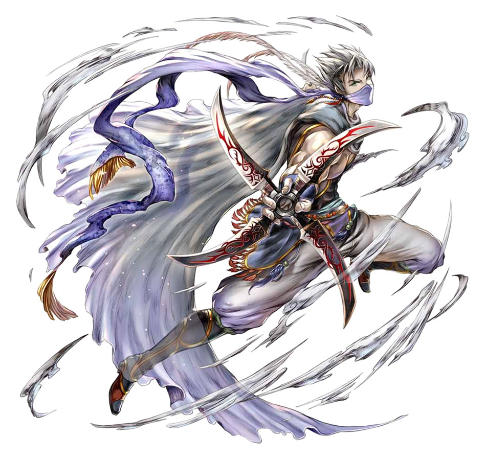 Edge Concept Art from Final Fantasy Dimensions II