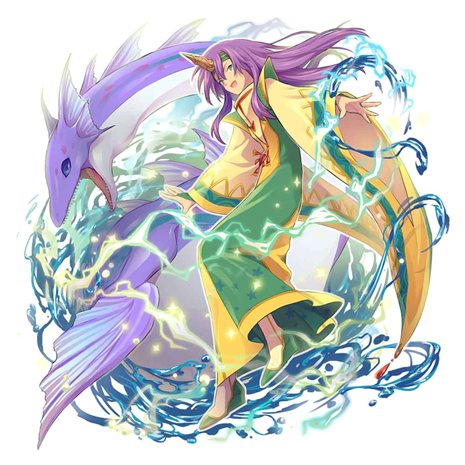 Faris Concept Art from Final Fantasy Dimensions II