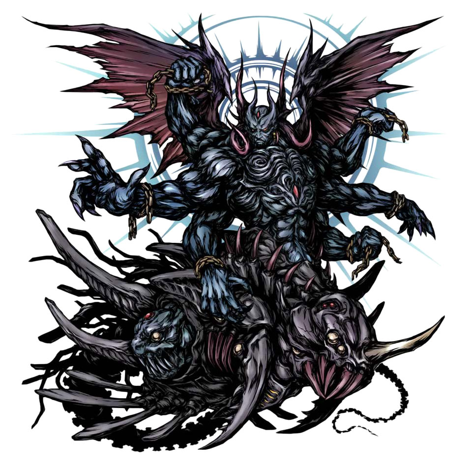 Fiend Concept Art from Final Fantasy Dimensions II
