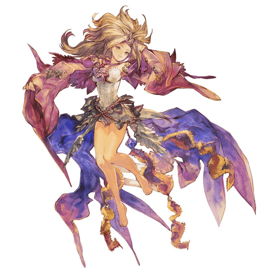 Foron, Goddess of Time Concept Art from Final Fantasy Dimensions II