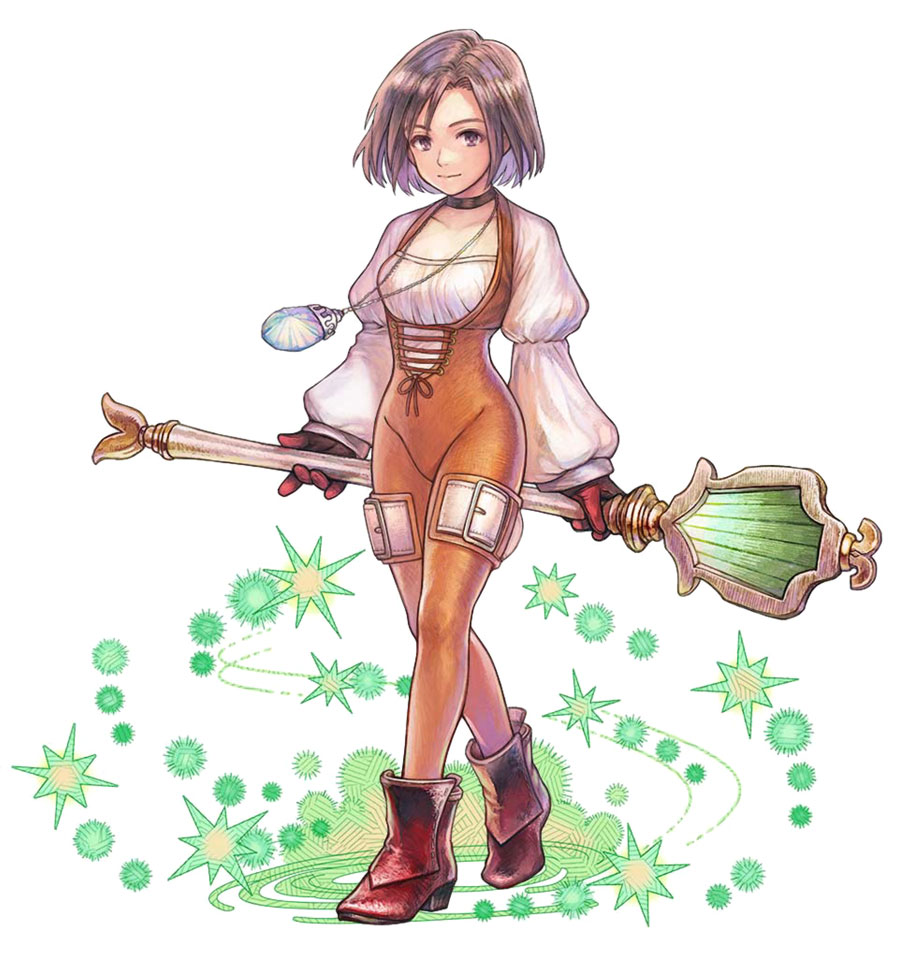 Garnet Concept Art from Final Fantasy Dimensions II