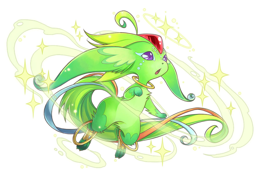 God Carbuncle Concept Art from Final Fantasy Dimensions II