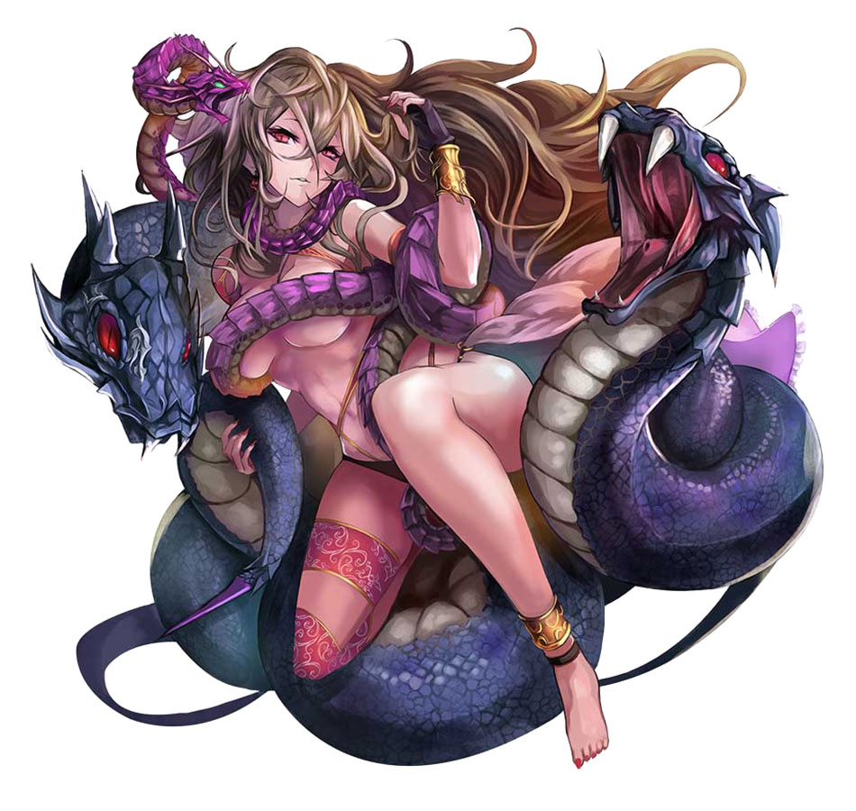 Melusine Concept Art from Final Fantasy Dimensions II