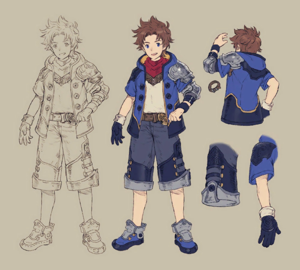 Morrow Concept Artwork from Final Fantasy Dimensions II