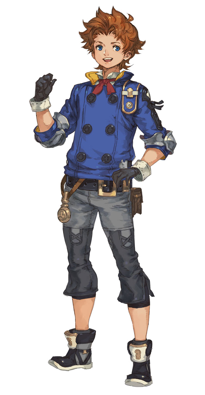 Morrow (Crystal of Time) Concept Art from Final Fantasy Dimensions II