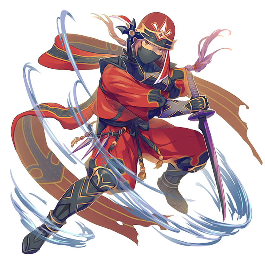 Onion Ninja Concept Art from Final Fantasy Dimensions II