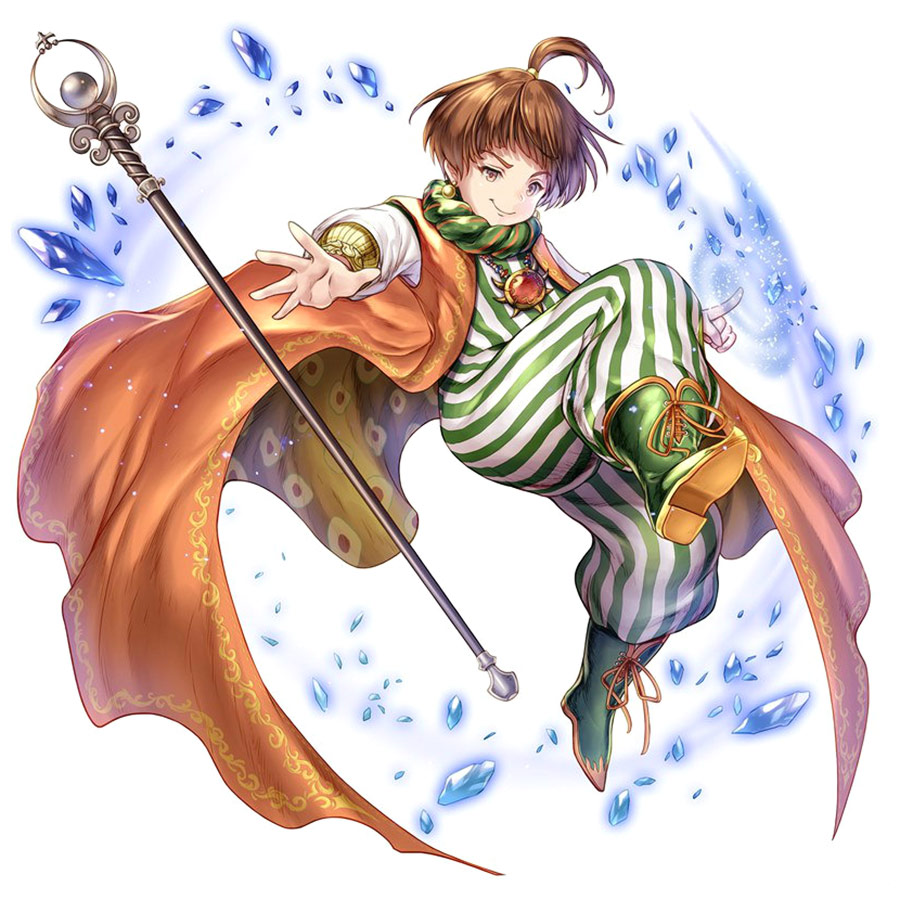 Palom Concept Art from Final Fantasy Dimensions II