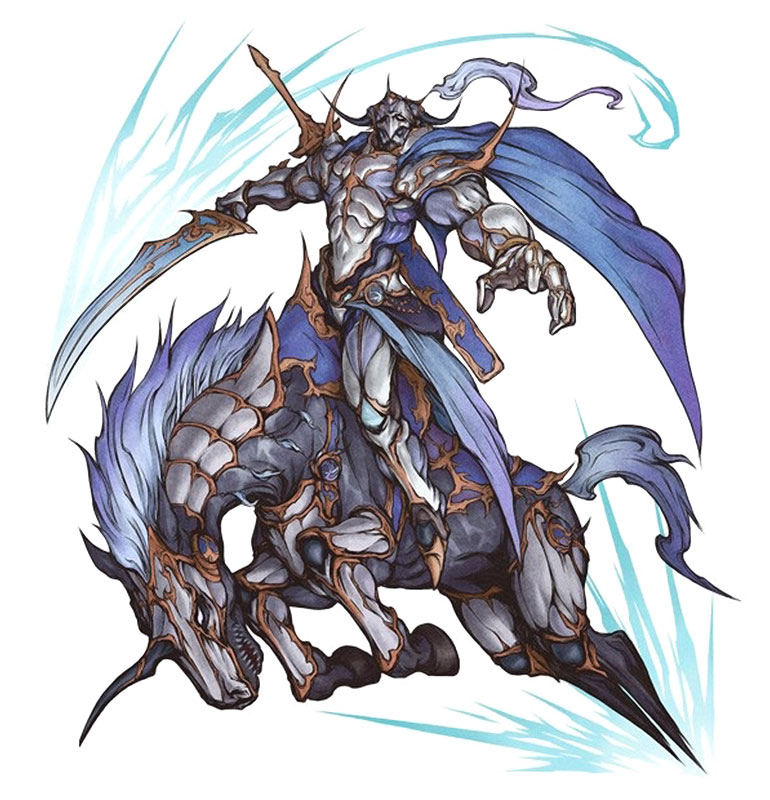 Raiden Concept Art from Final Fantasy Dimensions II