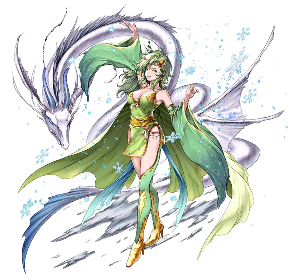 Rydia Concept Art from Final Fantasy Dimensions II