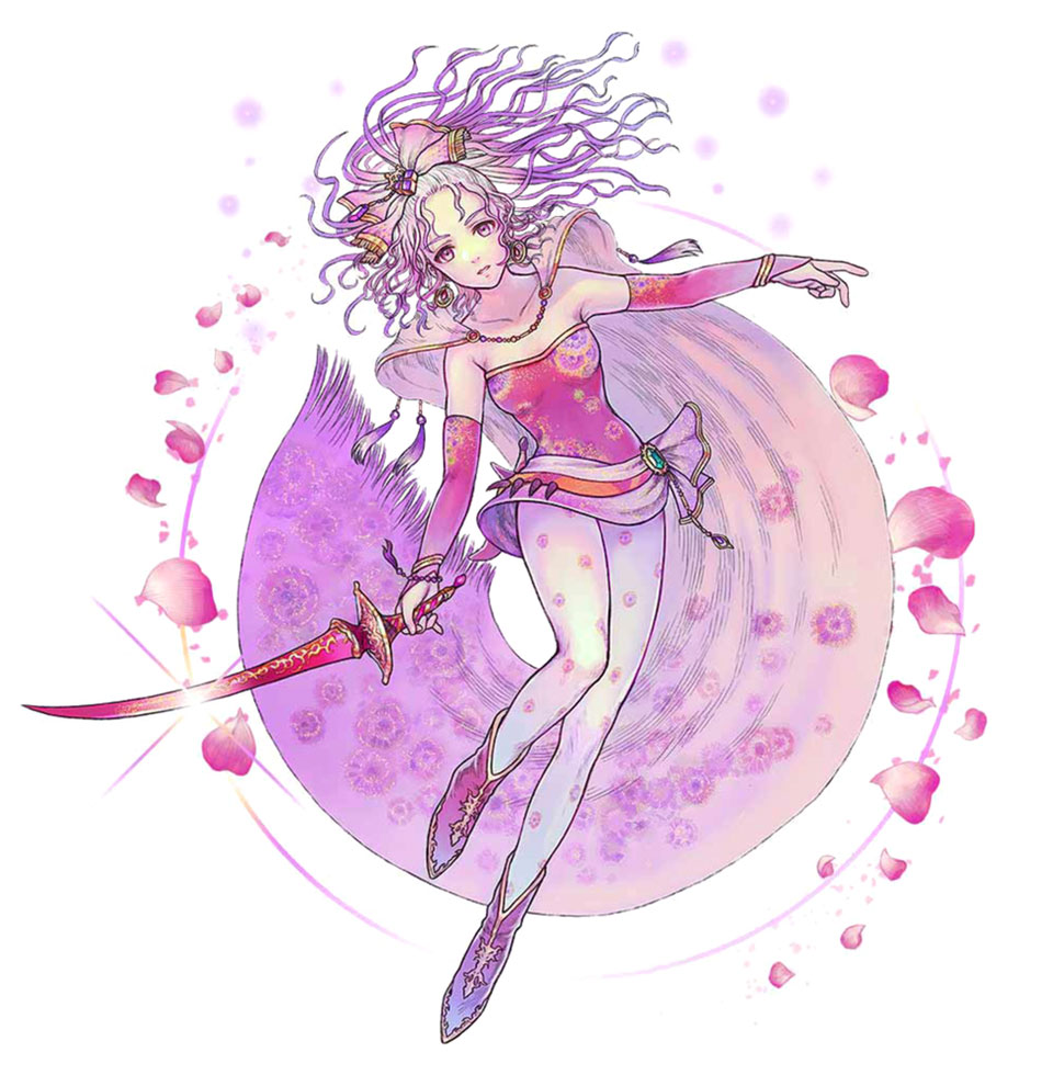 Terra Concept Art from Final Fantasy Dimensions II
