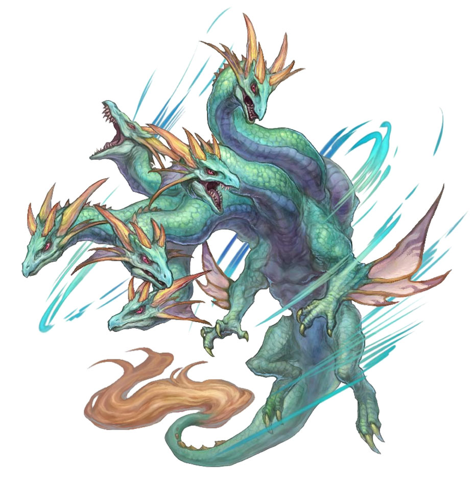 Tiamat Concept Art from Final Fantasy Dimensions II