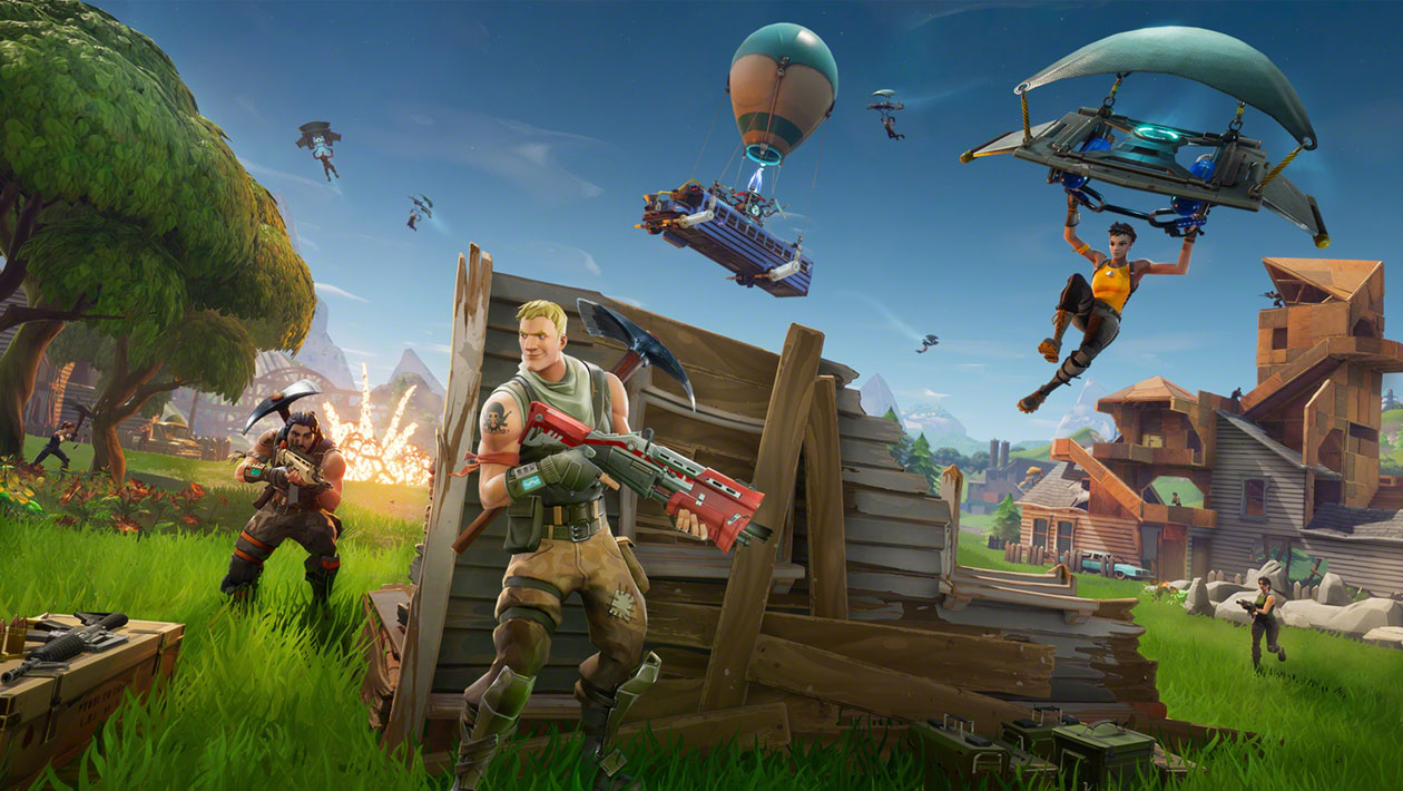 Battle Royale Key Artwork from Fortnite