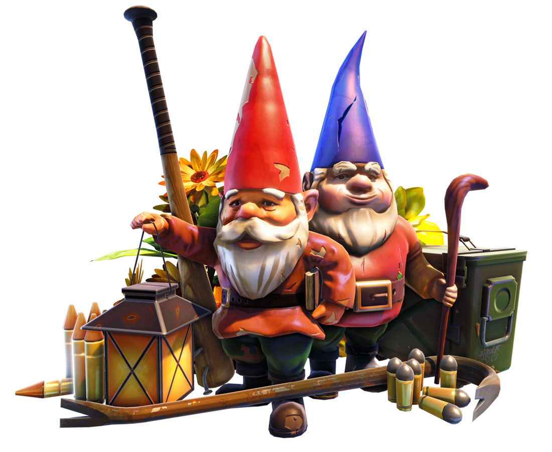 Gnomes Artwork from Fortnite