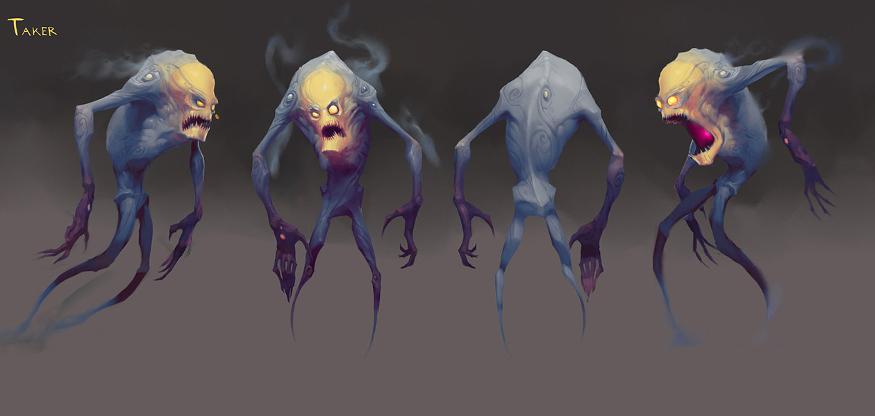 Taker Concept Art from Fortnite