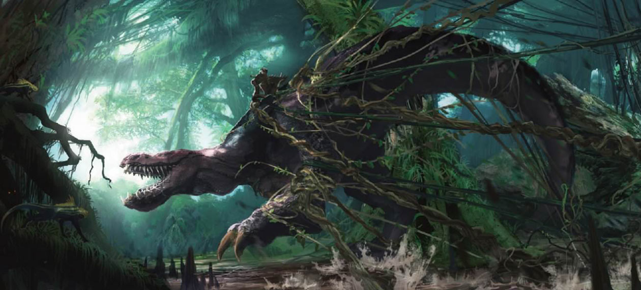 Anjanath Trap Artwork from Monster Hunter: World