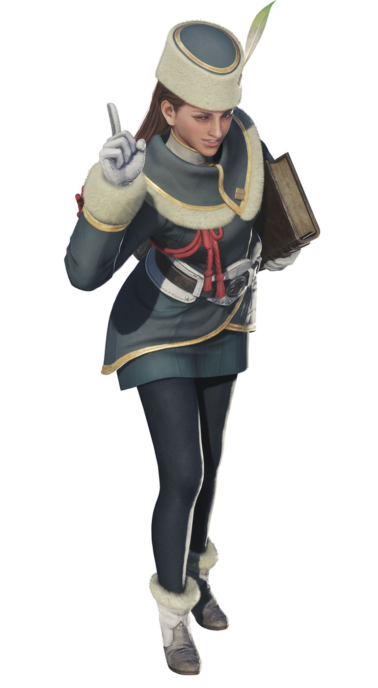 Arena Lass Artwork from Monster Hunter: World