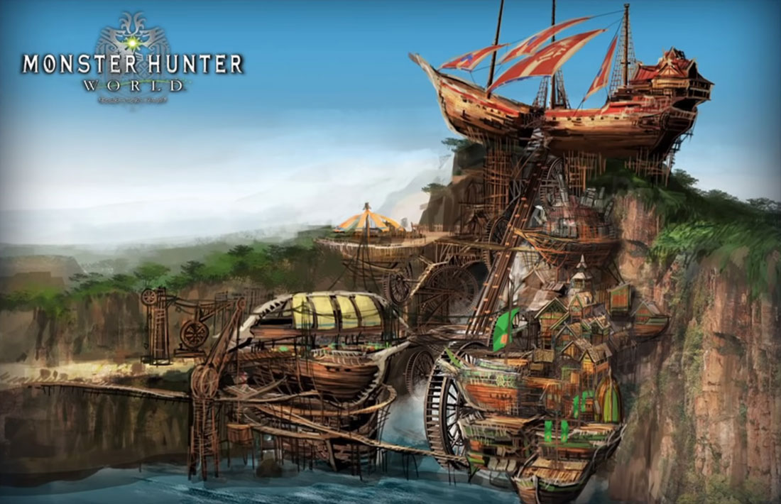 Astera Artwork from Monster Hunter: World
