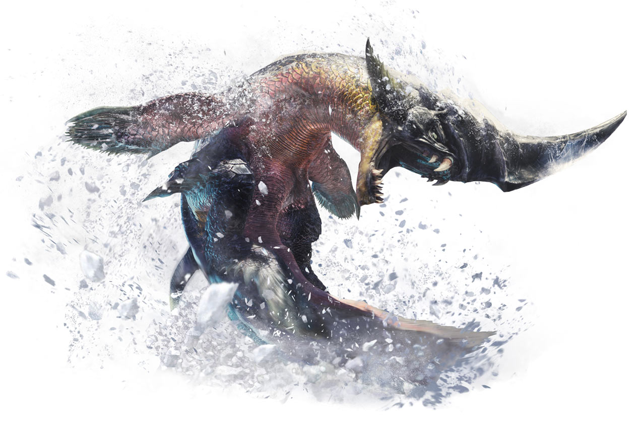 Beotodus Artwork from Monster Hunter: World