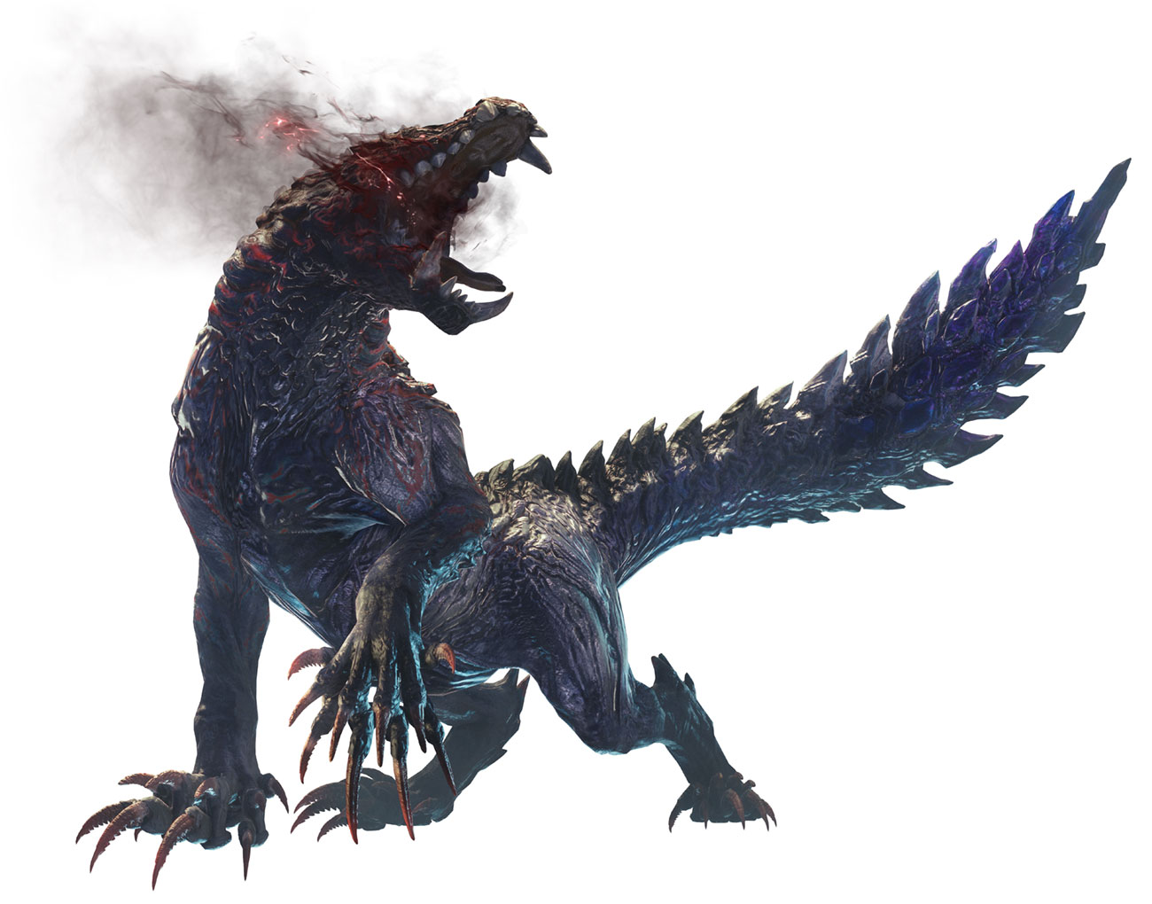 Ebony Odogaron Artwork from Monster Hunter: World