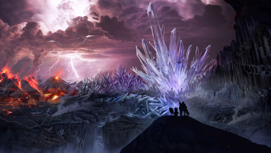 Elder's Recess Artwork from Monster Hunter: World