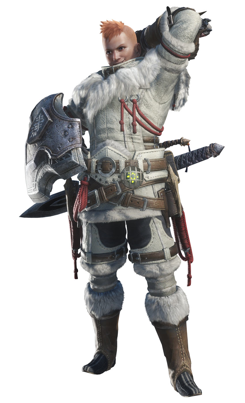 Excitable A-Lister Artwork from Monster Hunter: World
