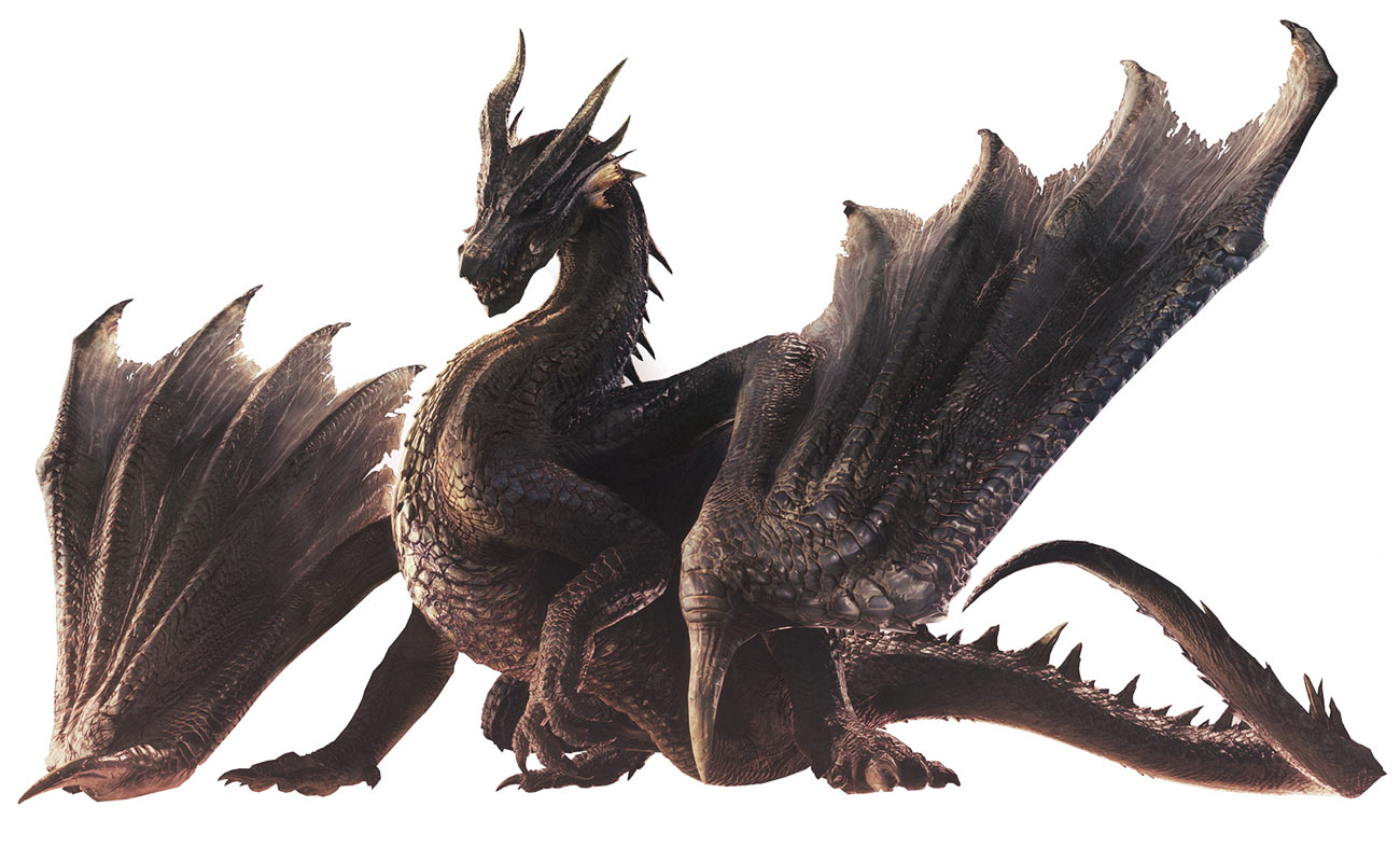 Fatalis Artwork from Monster Hunter: World