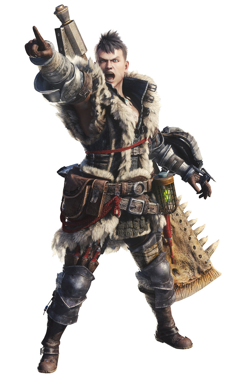 Field Team Leader Artwork from Monster Hunter: World
