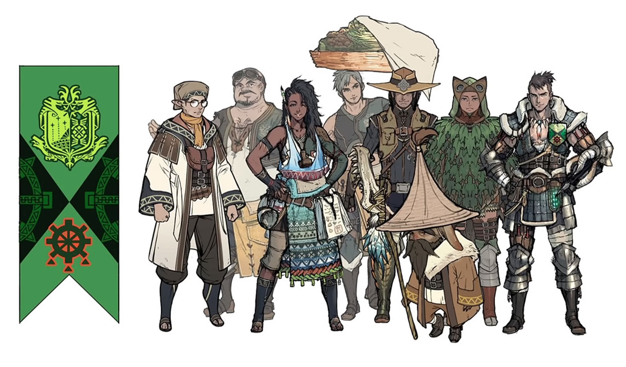 Fourth Fleet Artwork from Monster Hunter: World