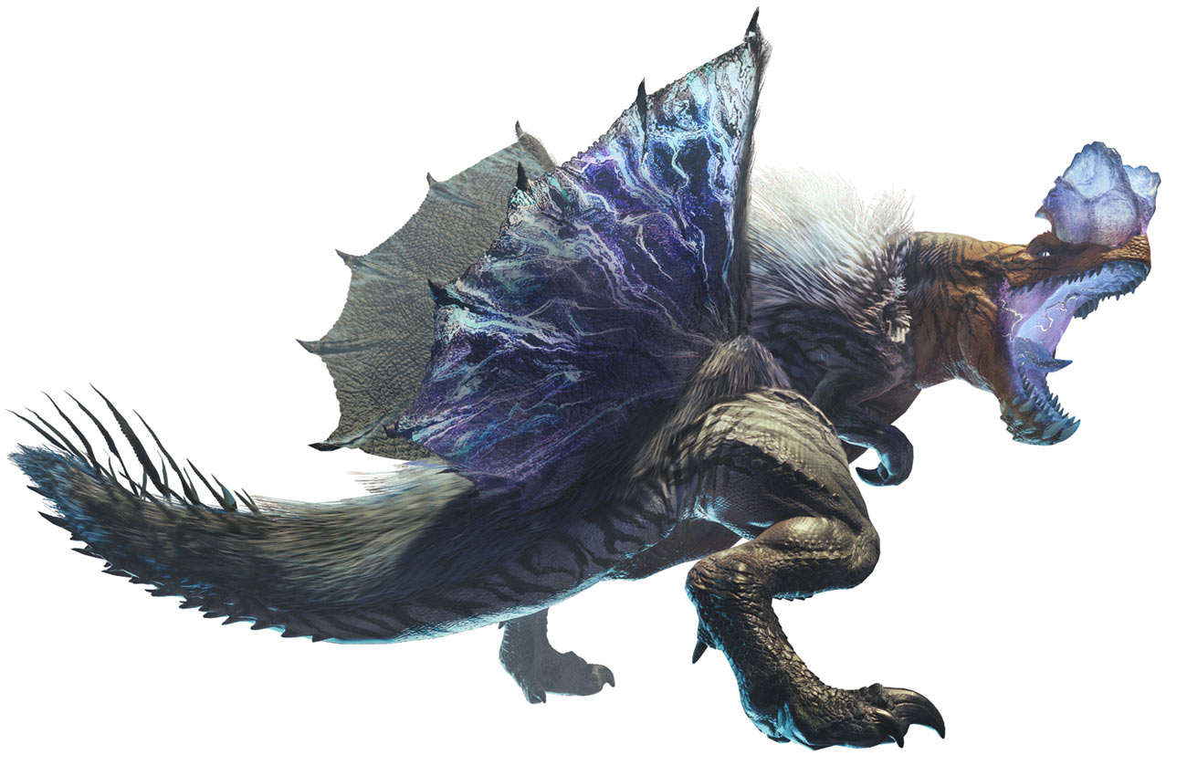 Fulgur Anjanath Artwork from Monster Hunter: World
