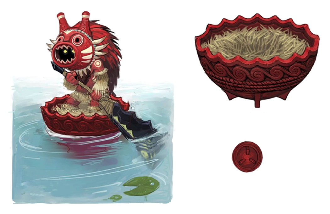 Gajalaka Concept Artwork from Monster Hunter: World