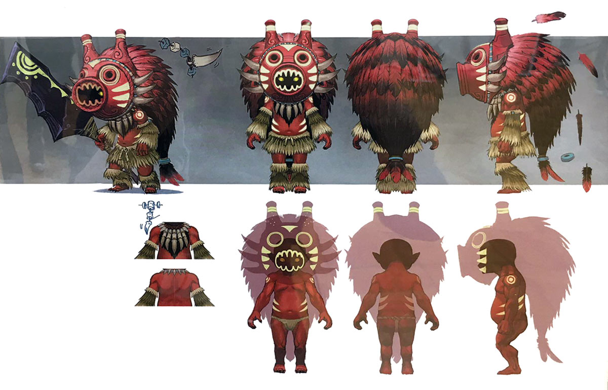 Gajalaka Concept Artwork from Monster Hunter: World