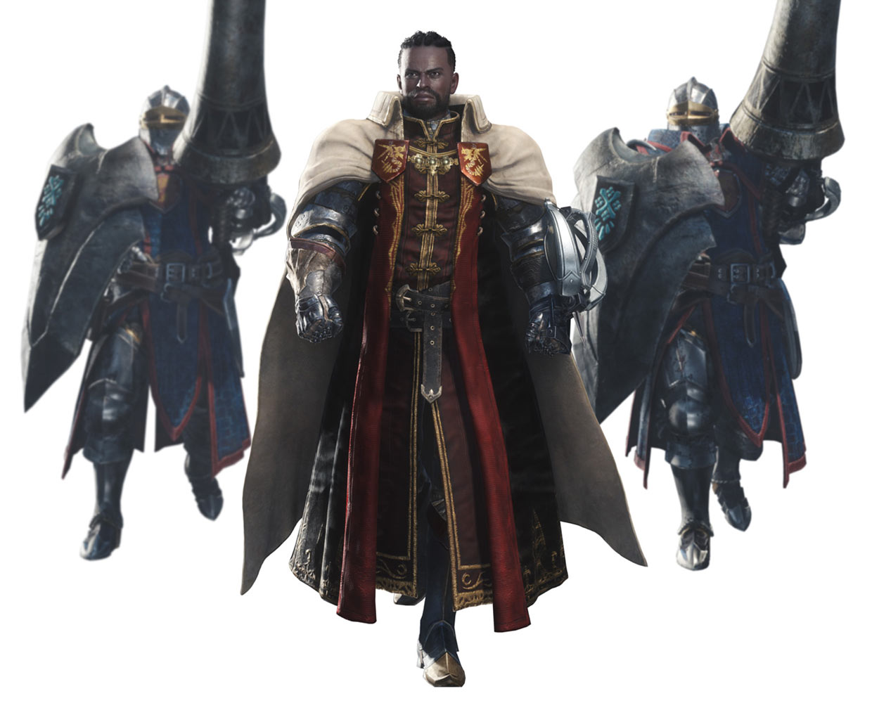 General and Guardian Artwork from Monster Hunter: World