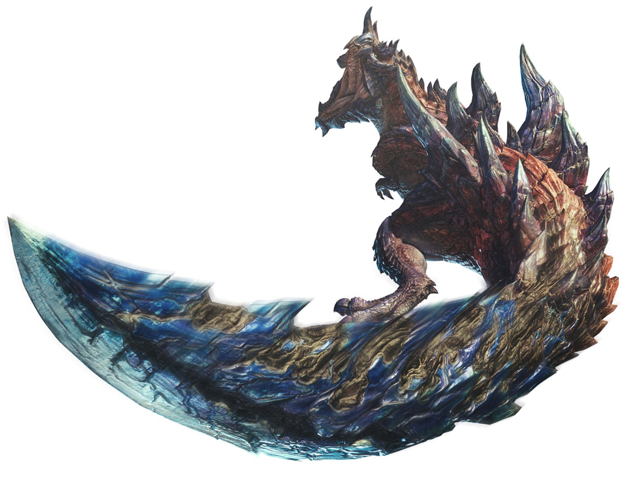 Glavenus Artwork from Monster Hunter: World