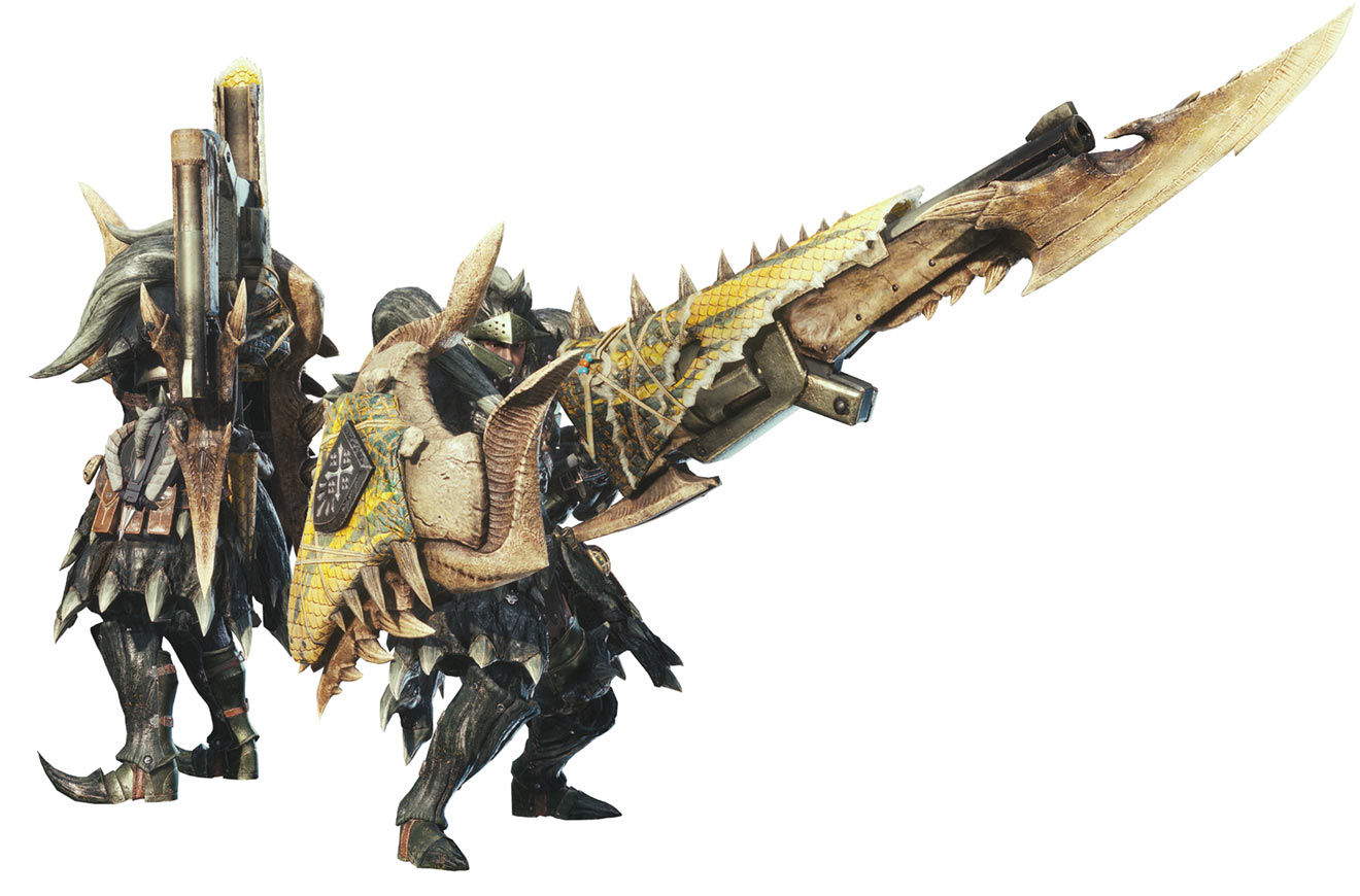 Gunlance: Glutton's Fang Artwork from Monster Hunter: World